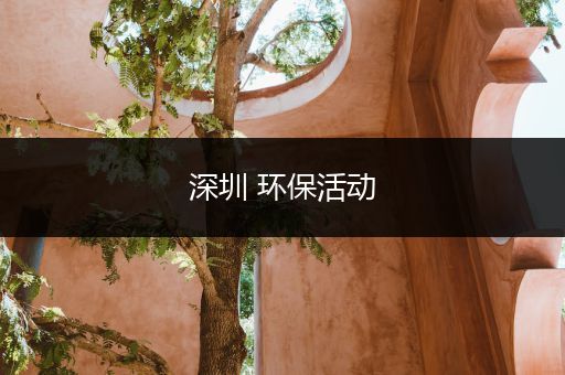 深圳 环保活动